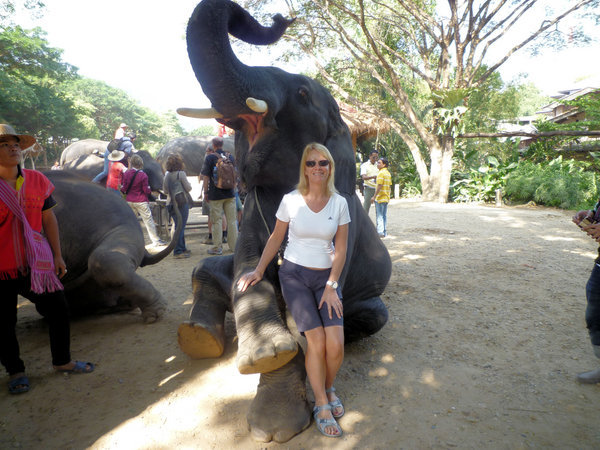 Michelle loves elephants