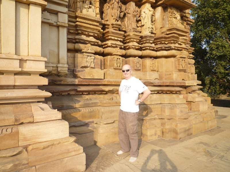 Terry with a bit of a temple