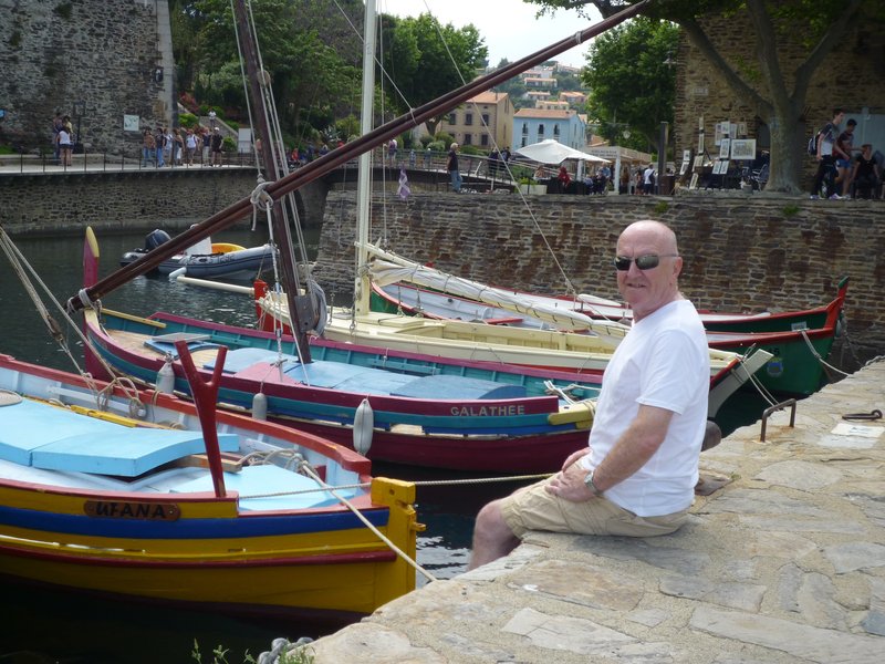 Nice boats at Collioure