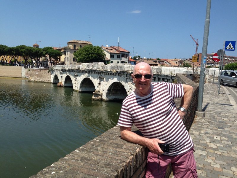 Roman bridge at Rimini