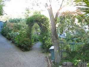  Garden entrance on Grove Street