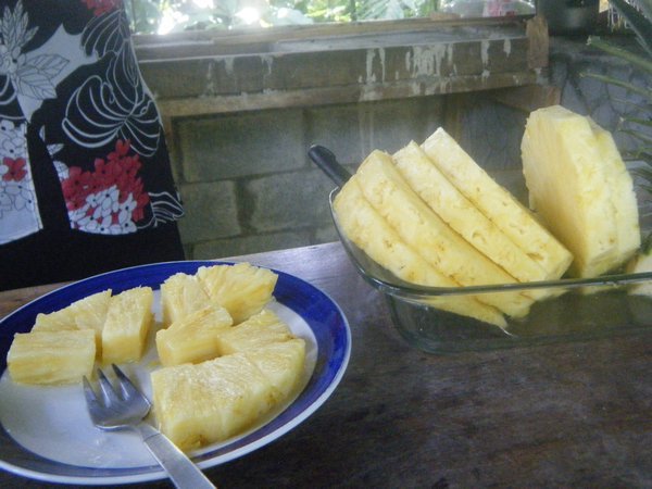 Pineapple for breakfast