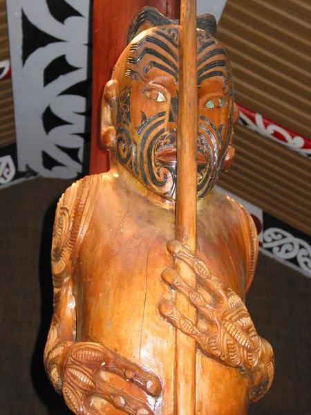 The carving skills of the Maori