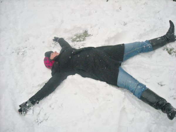 First Snow Angel