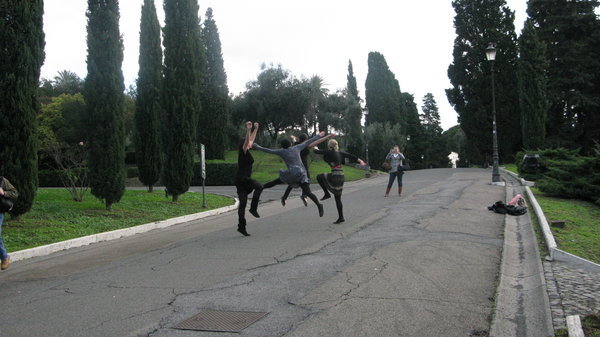 A leaping photo