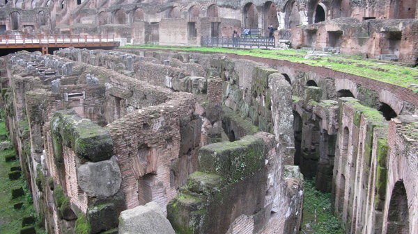 Inside the Colosseum