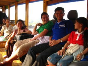 Our family on the slow boat