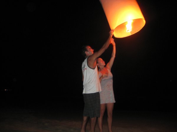launching the latern