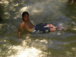 Cooling down in the Creek