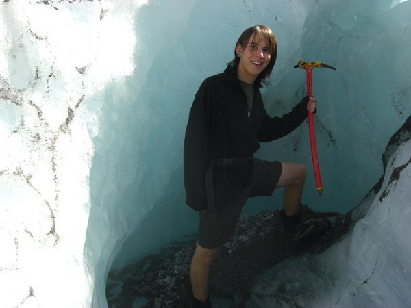 Entrance to an Ice Cave
