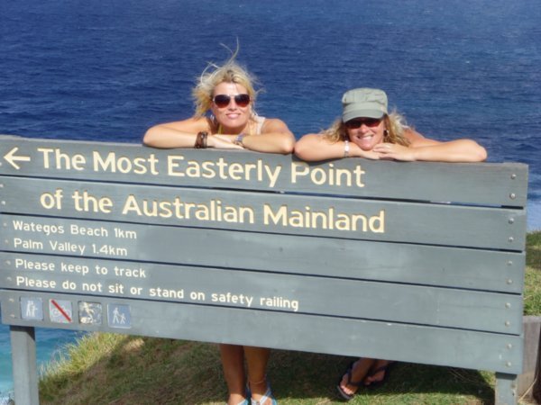 So we finally made it to the most Easterly point of Australia!
