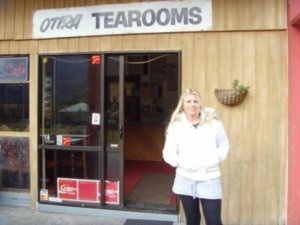 The tearooms where we stopped for a cuppa 3 years ago!!