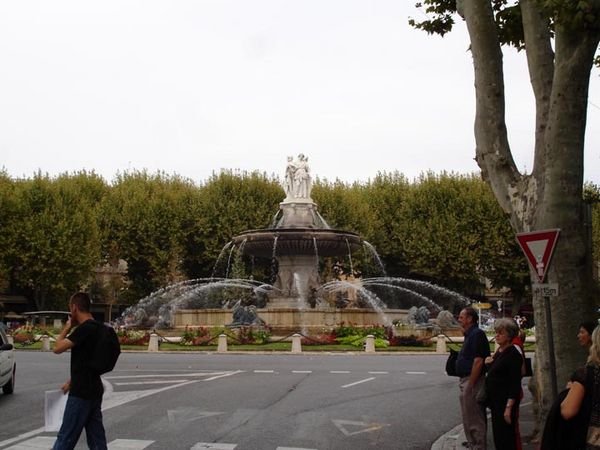 Aix-in-Provence fountain