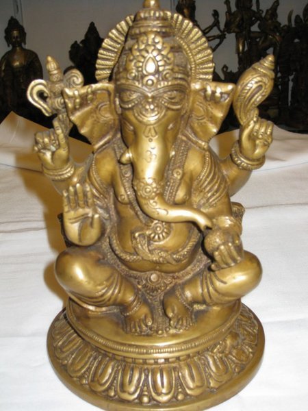 Our new statue of Ganesh