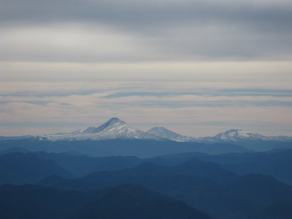 View from the top of Volcano Villarrica