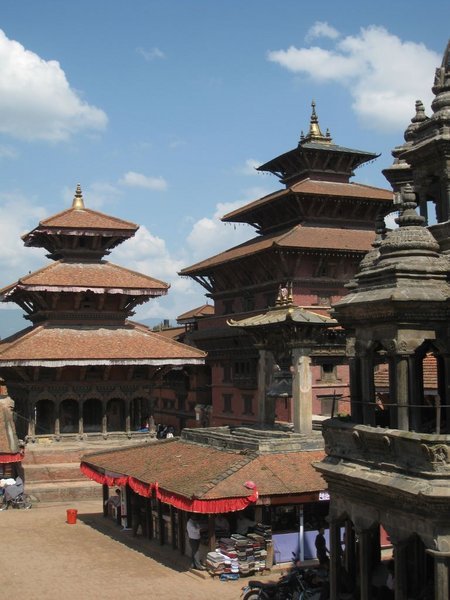 Patan's Dubar Square with its amazing temples