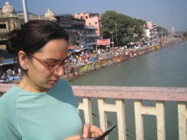 Texting in Haridwar