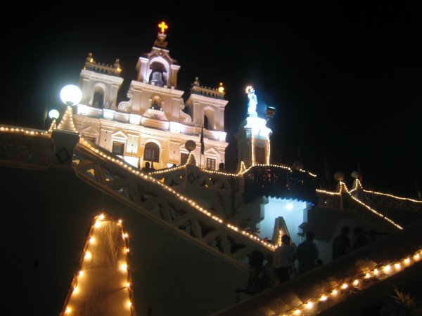 Panaji, night of the Immaculate Conception