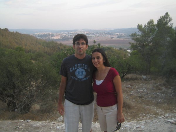 Beginning of many hikes in Israel