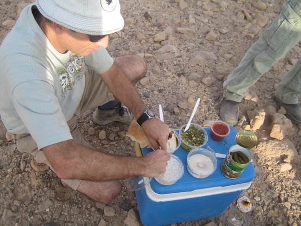Lunch in the desert