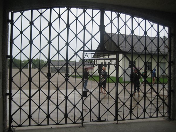 Gate into the camp