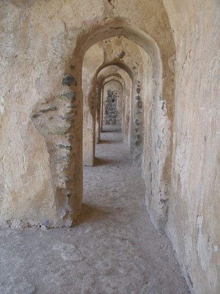 Inside the Mughal ruins