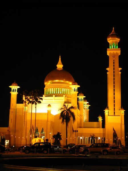 Mosque by night