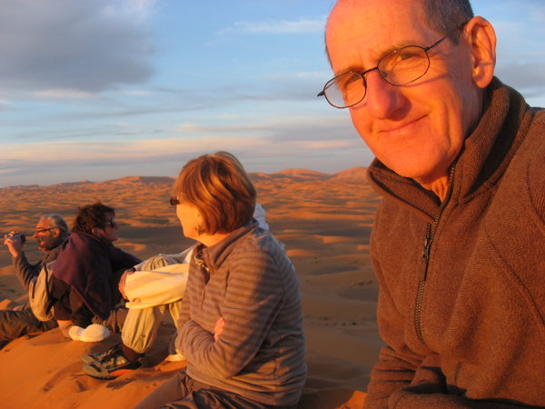 At Sunset on the dune