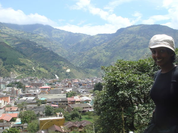 Ecuador view of Baños