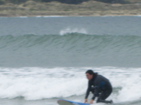 una op de surfplank