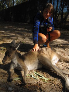 ik en de kangeroe :-)