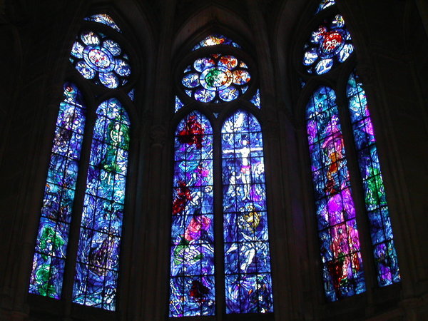 The chapel windows