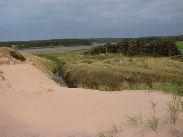 the other side of the dunes