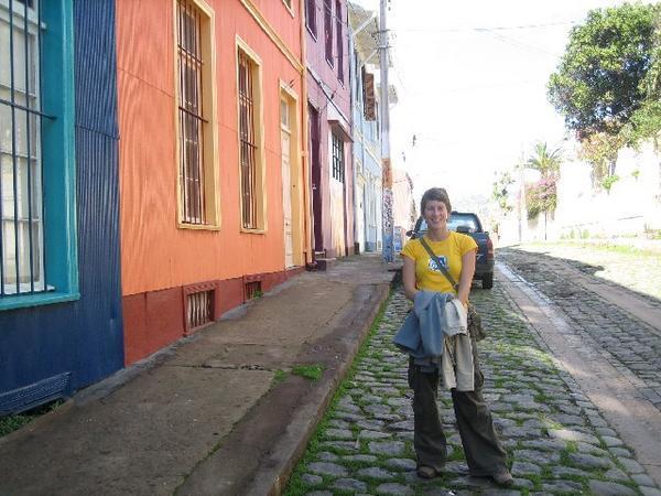 The colourful hillside communities of Valparaíso