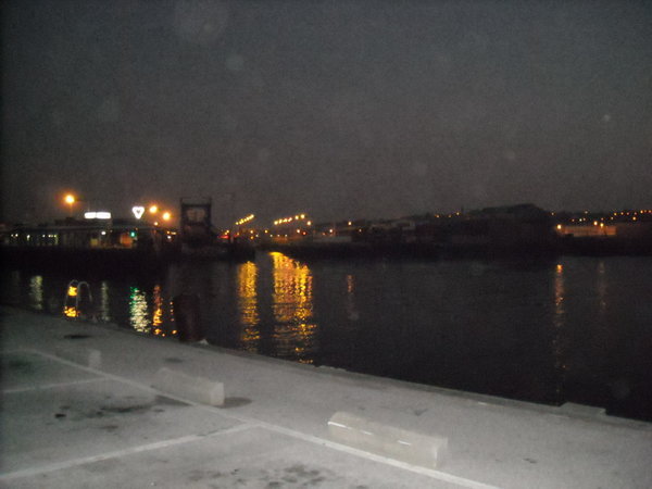 The port at night 