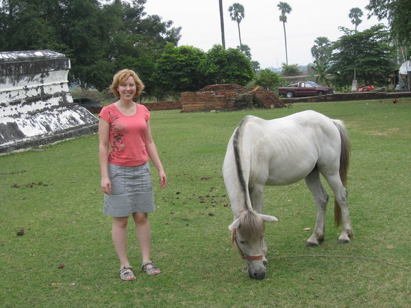 Helen And A Horse (Helen Is On The Left..)