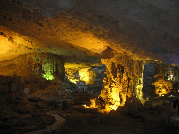 Inside "The Surprising Cave"