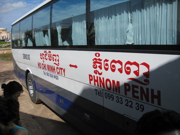 Our Bus To Cambodia!
