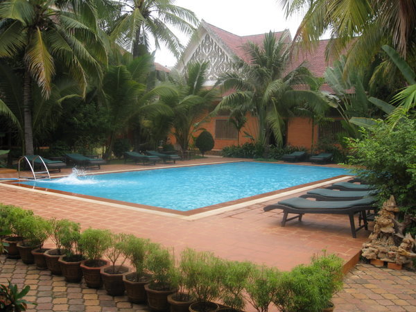 A Swimming Pool At Our Hotel!!