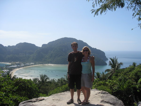Us At The Viewpoint In Phi Phi - Hope Everyone Is Enjoying Winter!
