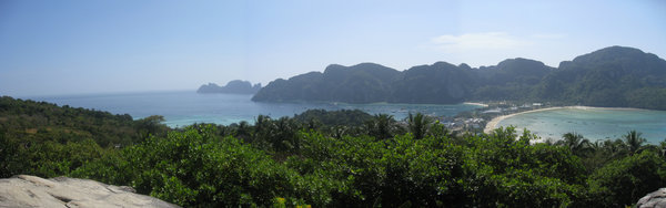 Panoramic Picture From The Viewpoint In Phi Phi