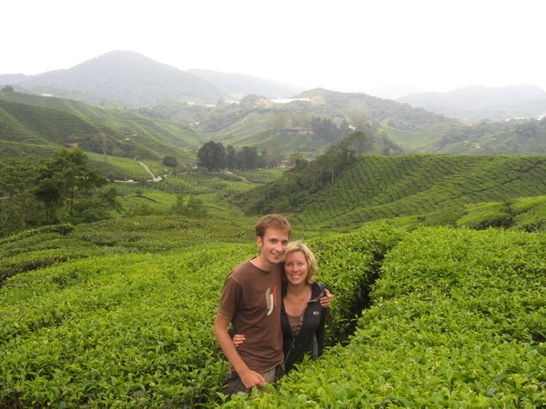 Us In A Tea Plantation