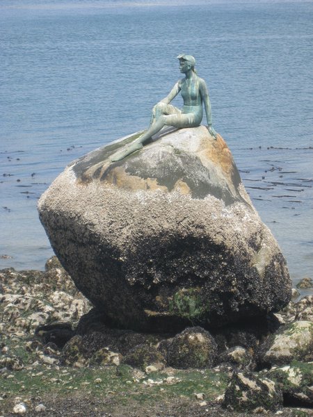 The Famous 'Girl in Wetsuit' Statue. Nope I'd Not Heard Of It Either.