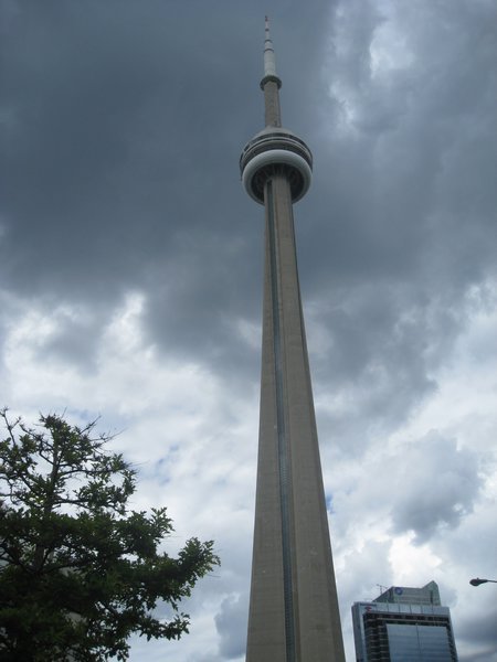 The CN Tower in Toronto which really is very, very tall