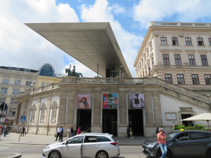entrance to gallery above