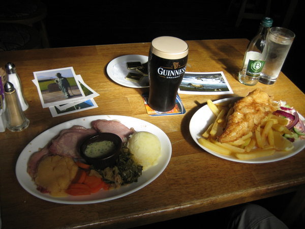 Irish Pub meal