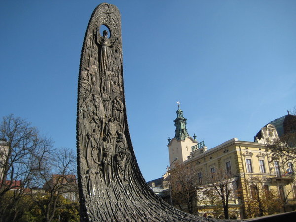Central Statue,Lviv