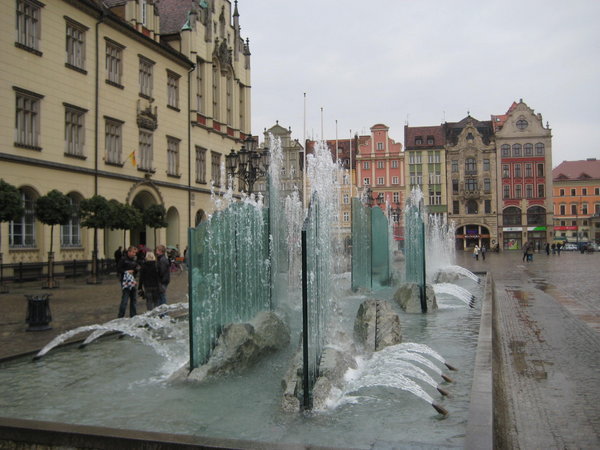 Main fountain