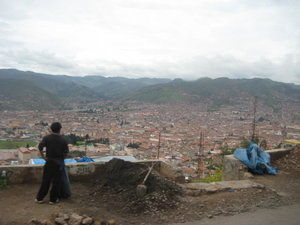 Cusco below