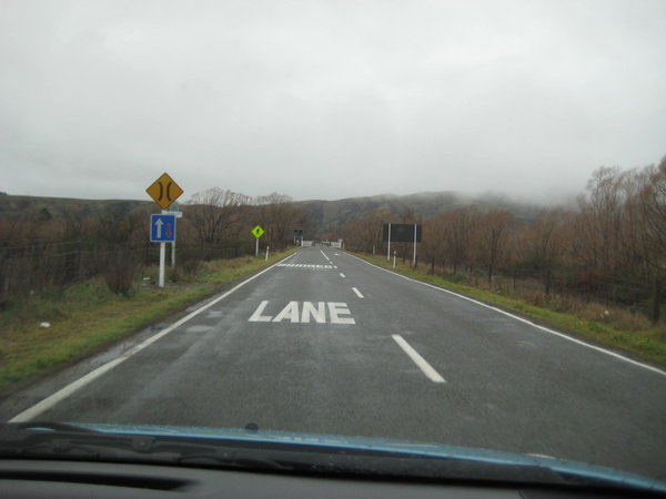 Approaching One Lane